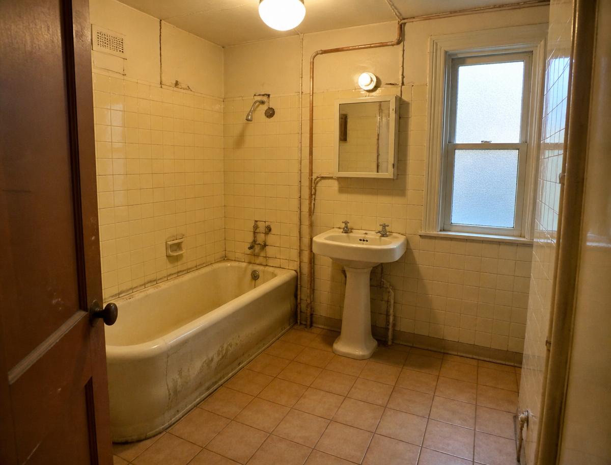Exempelbild badrum före renovering
